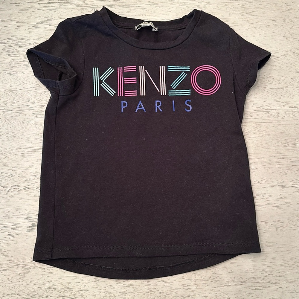 Kenzo black logo t-shirt